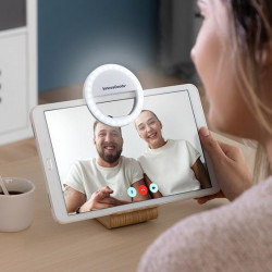 Ring-light reincarcabil pentru foto-video profesional pentru influenceri Instahoop - Img 3