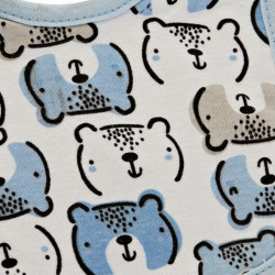 Set de 2 bavetici din bumbac diverse culori Dkd Home Decor - Img 3