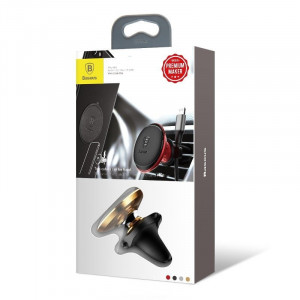 Suport magnetic auto pt ventilatie Baseus Magnetic Air Vent (auriu) - Img 6