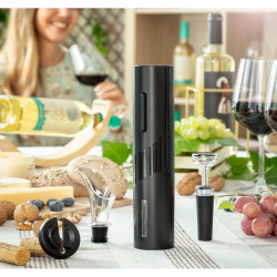 Tirbuson electric cu accesorii pentru vin - Img 11