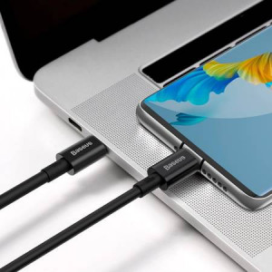 Cablu de date Type-C Baseus Fast Charge 100W, 2m, negru - Img 7