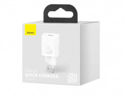 Incarcator Baseus Super Si, QC 20W, alb - Img 4