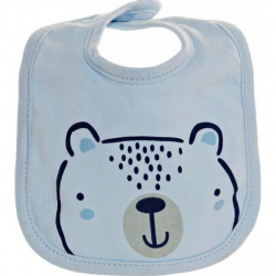 Set de 2 bavetici din bumbac diverse culori Dkd Home Decor - Img 1