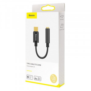 Adaptor audio Baseus L54 USB-C + mini jack 3,5mm (negru) - Img 7