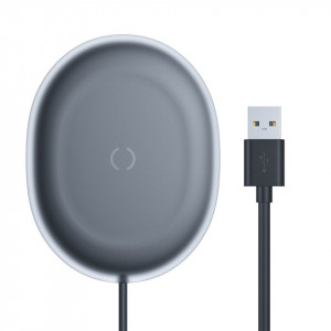 Incarcator wireless Baseus Jelly, 15W (negru) - Img 2