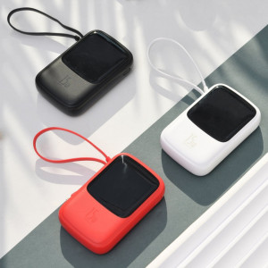 Powerbank Baseus Qpow cu cablu Lightning, 10000mAh, 3A, 15W (negru) - Img 4