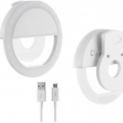 Ring-light reincarcabil pentru foto-video profesional pentru influenceri Instahoop - Img 12