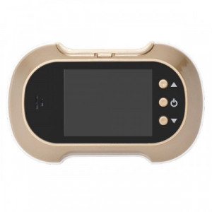 Vizor electronic cu ecran color TFT si buton pentru sonerie - Img 2