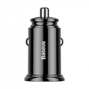 Incarcator auto Baseus Circular PD QC4.0+ 5A 30W (negru) - Img 3