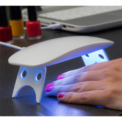 Mini lampa UV cu led pentru unghii - Img 5