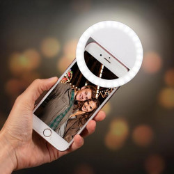 Ring-light reincarcabil pentru foto-video profesional pentru influenceri Instahoop - Img 5