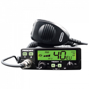 Statie Radio CB President Teddy II, ASC, AM/FM, VOX, 12V *PRO-Version* - Img 2