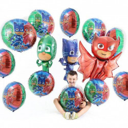 Balon din folie Eroi in Pijamale Amaya rosu - Img 2