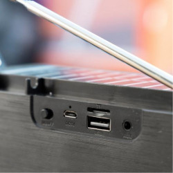 Boxa bluetooth cu radio, incarcare solara si lanterna Sunker - Img 5