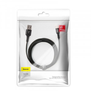 Cablu USB-C cu iluminare LED Baseus Halo 2A 2m (negru) - Img 5