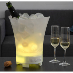 Frapiera cu lumina LED si boxa - Img 11
