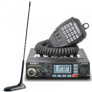 Promotie statie radio CB Avanti Primo + antena President Virginia UP - Img 1