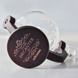 Set decantor glob whisky si cuburi pentru racire - Img 3