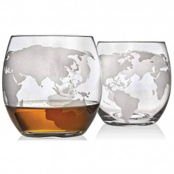 Set decantor glob whisky si cuburi pentru racire - Img 8