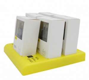 Set incarcatoare USB-C PD Baseus Mini, Power Delivery 18W cu cablu USB-C - Lightning 1m (negru) 5 buc - Img 2