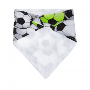 Bandana bebe (1 buc) 100% bumbac, FOOTBALL - Img 2