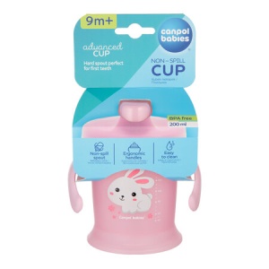 Canita anti-varsare Haberman „Bunny & Company“, Canpol babies®, 200 ml, iepuras