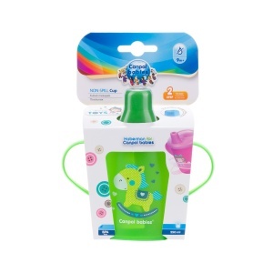 Canita anti-varsare Haberman „Toys“ 250 ml + lingurita flexibila, 9 luni + - Img 4