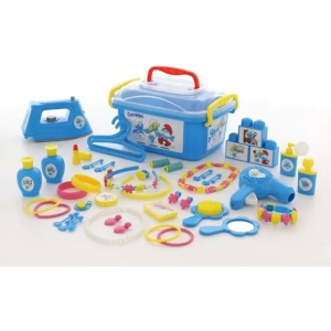 Set cosmetica Strumpfitele - Polesie - multicolor - 55 piese