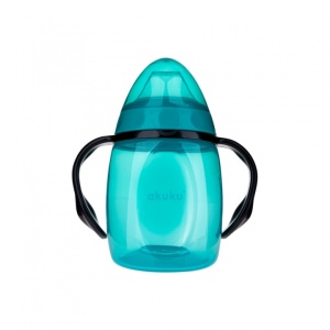Canita anti-varsare cu 2 duze din silicon, TURQUOISE