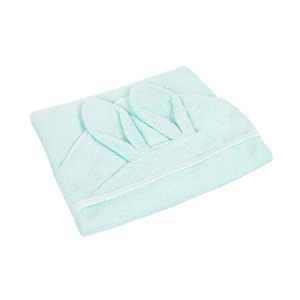 Prosop cu gluga 100% bumbac, 100 × 100 cm - Img 2