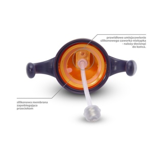 Canita anti-varsare 280 ml cu pai cu greutata si manere - Img 3