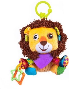 Jucarie pentru carucior din plus Leul Lucy