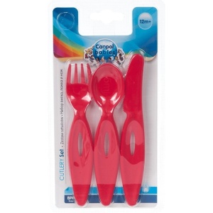Set tacamuri, Canpol babies®, fara BPA, rosu