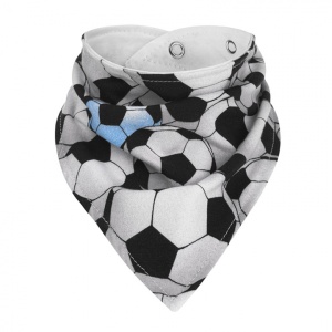 Bandana bebe (1 buc) 100% bumbac, FOOTBALL