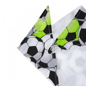 Bandana bebe (1 buc) 100% bumbac, FOOTBALL - Img 3