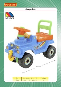 Jeep 4×4 - Polesie - multicolor - Img 2