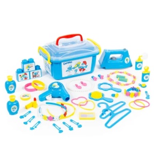 Set cosmetica Strumpfitele - Polesie - multicolor - 55 piese - Img 2