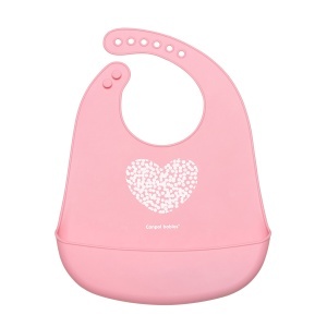 Baveta din silicon moale „Pastel“, fara BPA