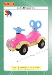 Masinuta Speed Star - Polesie - multicolor - Img 2