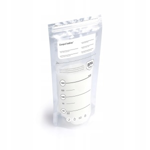 Pungi sterile pentru stocarea laptelui matern Canpol babies 20 buc - Img 2