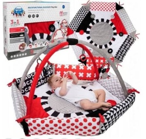 Salteluta interactiva „Sensory Toys“, multicolor - Img 3
