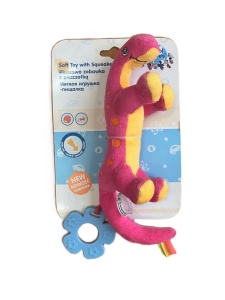 Sunatoare „Dinozauri“, Canpol babies®, plus, cu sunatoare roz