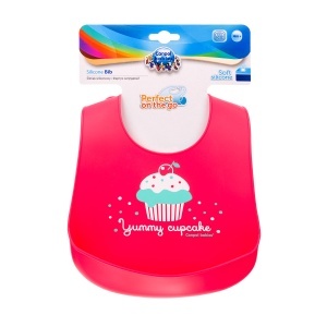 Baveta din silicon moale „Cupcake“, fara BPA - Img 2