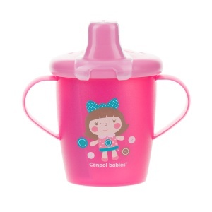 Canita anti-varsare Haberman „Toys“ 250 ml + lingurita flexibila, 9 luni + - Img 4