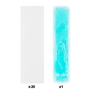 Compresă cu gel pentru zone intime Akuku A0683 - Img 2