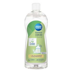 Detergent lichid pentru biberoane, tetine vesela, Canpol babies®, 500 ml, hipoalergenic
