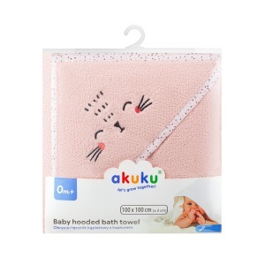 Hooded towel 100% cotton 100 x 100 cm - Img 3