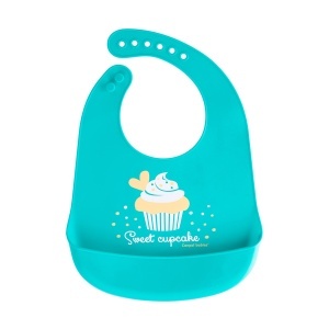 Baveta din silicon moale „Cupcake“, fara BPA