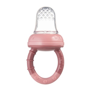 Dispozitiv de hranire pentru introducerea primelor fructe si legume, Canpol babies®, fara BPA, roz/galben - Img 4