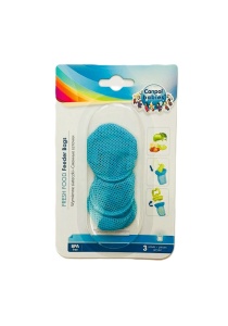 Rezerva saculet de alimentare, Canpol babies®, 3 bucati, fara BPA, albastru